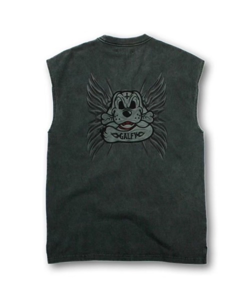 GALFY tシャツ 「GALFY」ゴリ厨二タンク / 「ガルフィー」ロゴ