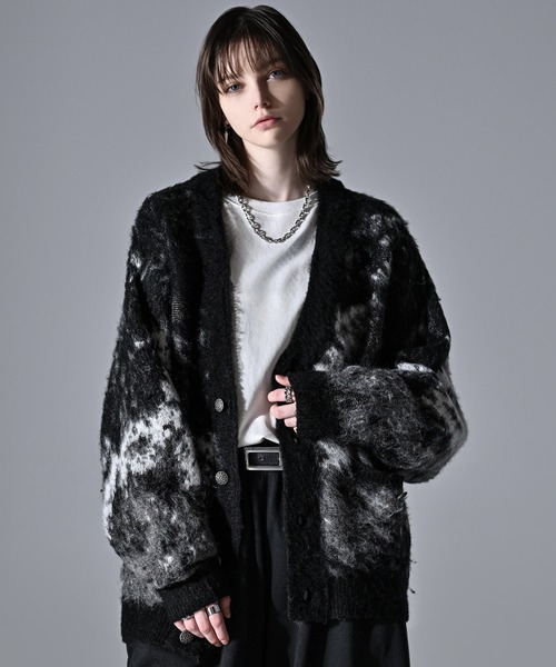 ADRER カーディガン extra quality heavy weight jacquard knit