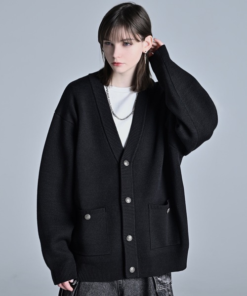 ADRER（アドラー） カーディガン extra quality heavy weight jacquard