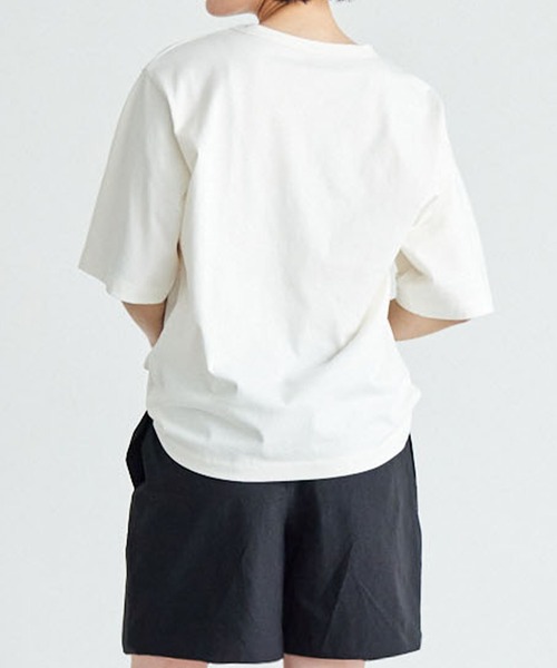 for/c（フォーシー） tシャツ 半袖 「for/c and」撥水ボックスTシャツ