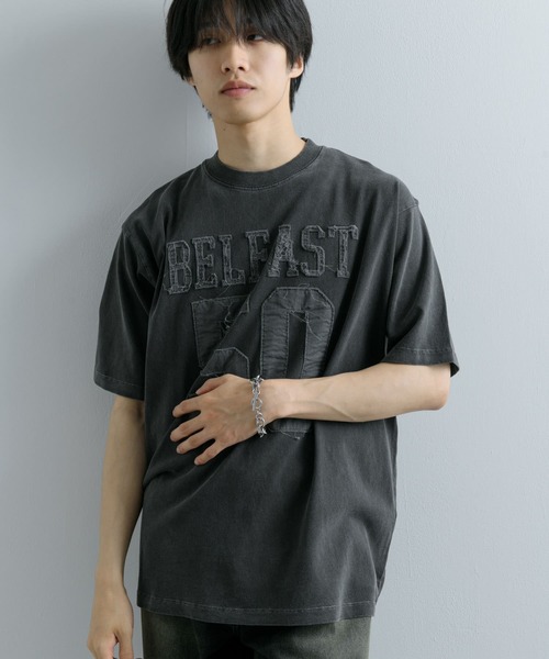 SENSE OF PLACE by URBAN RESEARCH tシャツ フェードナンバリングT 