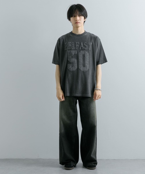 SENSE OF PLACE by URBAN RESEARCH tシャツ フェードナンバリングT