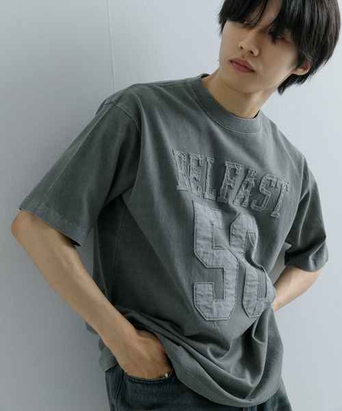 SENSE OF PLACE by URBAN RESEARCH tシャツ フェードナンバリングT