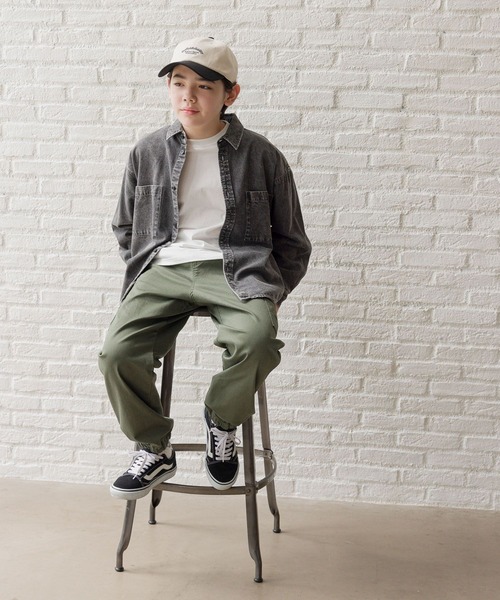 GLOBAL WORK（グローバルワーク） ブラウス シャツ デニムシャツ長袖