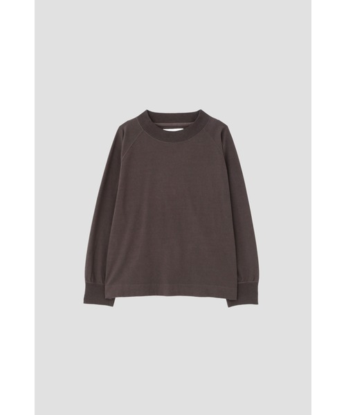 MHL.（エムエイチエル） tシャツ UPCYCLING COTTON JERSEY レディース