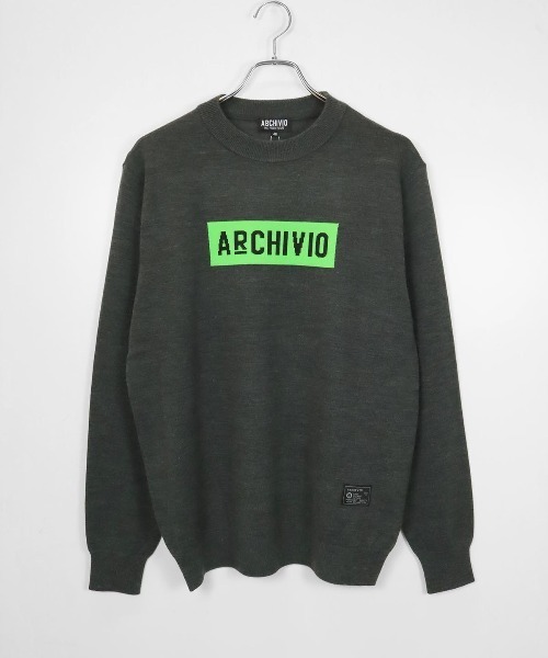 archivio（アルチビオ） セーター ニット 「MENS」ウール混ボックス
