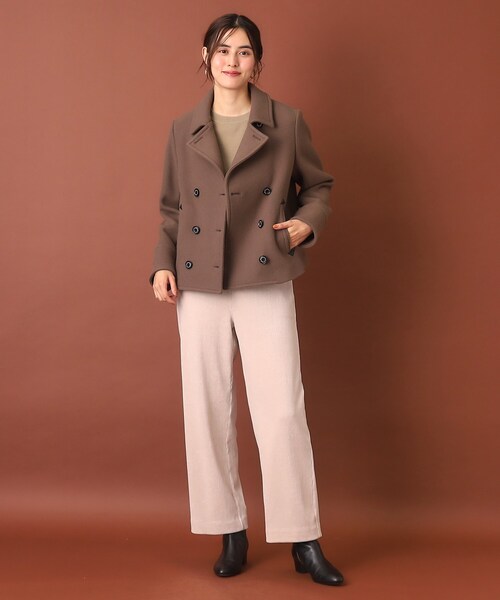 送料無料】Bliss bunch 高密度コットン ワイド ストレート パンツ 春