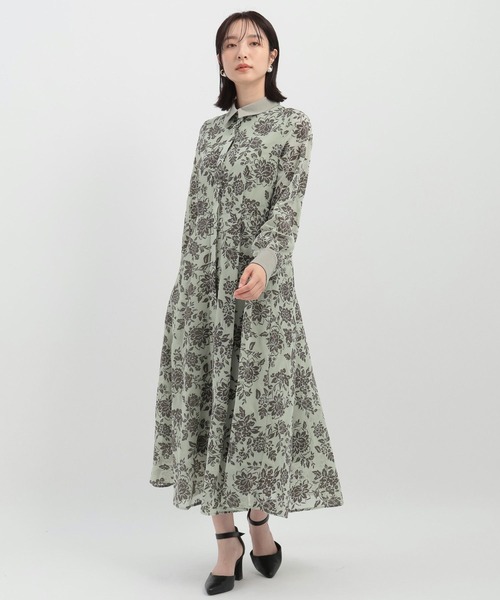 お花ワンピース Andemiu ワンピース フラワーフロッキーワンピース148433