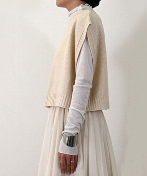 STYLEBLOCK ニット セーター Aバルキー鹿の子編みショート