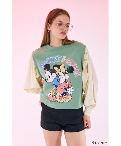 moussy トレーナー（レディースファッション）（色：グリーン系