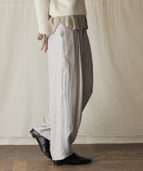 パンツ Suzuki Takayuki Wide Legged Pants suzuki takayuki パンツ wide-legged pants I レディース メンズ