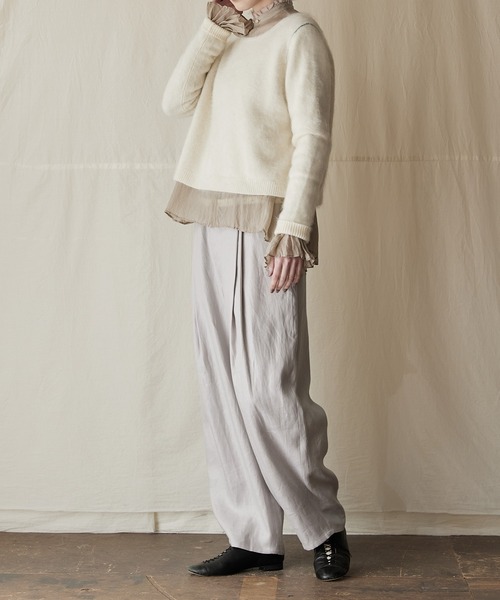 パンツ Suzuki Takayuki Wide Legged Pants suzuki takayuki wide legged pantsⅠ（スズキタカユキ ワイド