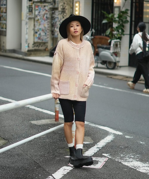 RONRON クロシェットライン カーディガン [マルチ] 【公式通販】