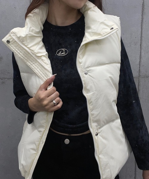 Roger新品タグ付きトップス Roger&Raw tシャツ リブワンショルダートップス レディース