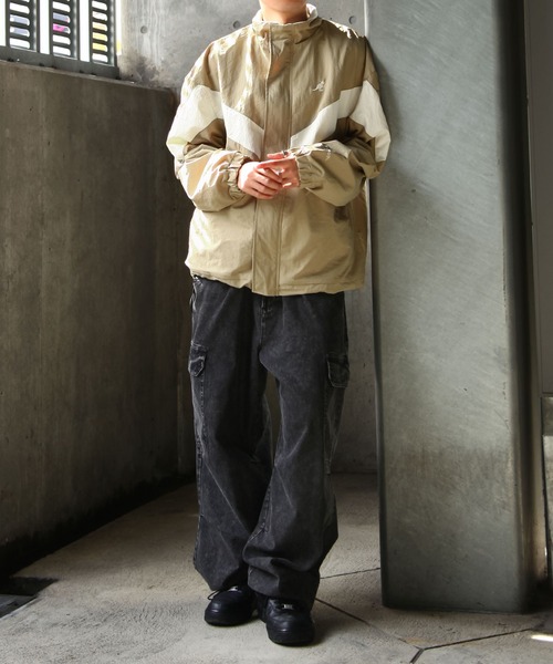 ブルゾン アウター 「別注」 「KANGOL」 2WAY ポリピーチ ＆ フリース リバーシブル ブルゾン ジャケット メンズ レディース