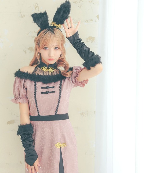 Tika（ティカ） コスプレ コスプレ チャイナ かわいい アニマル うさぎ