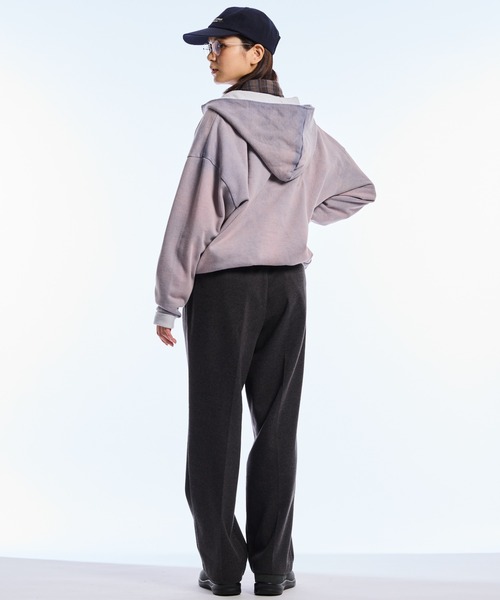 THE BOLDMAN パーカー Separate Pocket Halfzip Hoodie