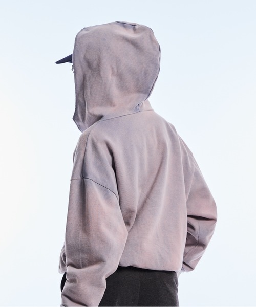 THE BOLDMAN パーカー Separate Pocket Halfzip Hoodie