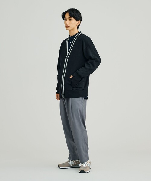 J.PRESS YORK STREET カーディガン 「UNISEX」ANTI PILLING WOOL V