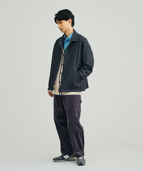 J.PRESS YORK STREET カーディガン 「UNISEX」ANTI PILLING WOOL V