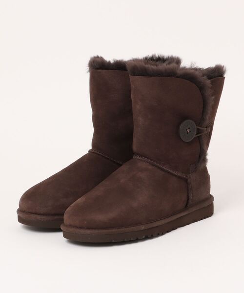 美品☆UGG ベイリーボタン　ブラウン25センチ uggベイリーボタンのおすすめ人気商品一覧 通販 - Yahoo!ショッピング