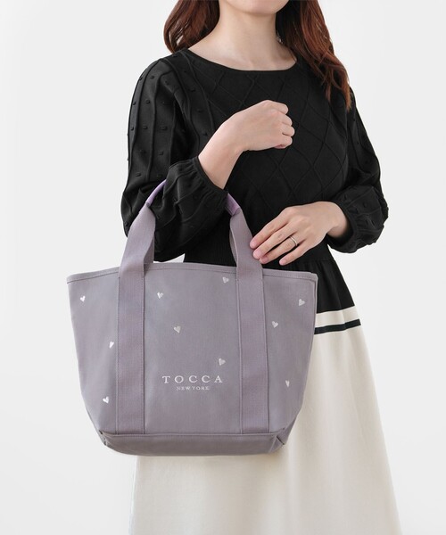 TOCCA トートバッグ LUCKY SHOWER CANVASTOTE キャンバス