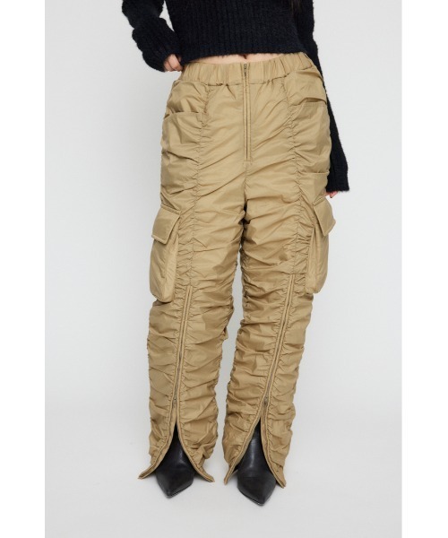 LAGUA GEM（ラグアジェム） スラックス パンツ COTTON BATTING WARM