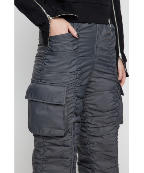 LAGUA GEM（ラグアジェム） スラックス パンツ COTTON BATTING WARM