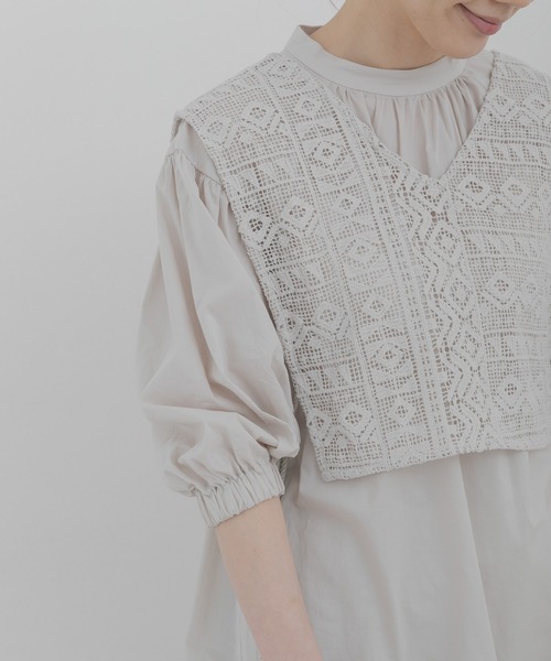 URBAN RESEARCH Sonny Label 「URBAN Label」 半袖ブラウス FREE