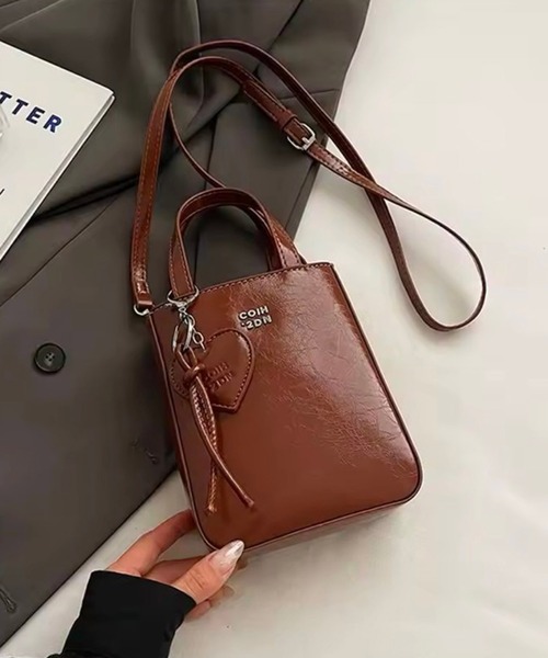 Port ショルダーバッグ バッグ 「 / ポート 」 チャーム付き 2WAY