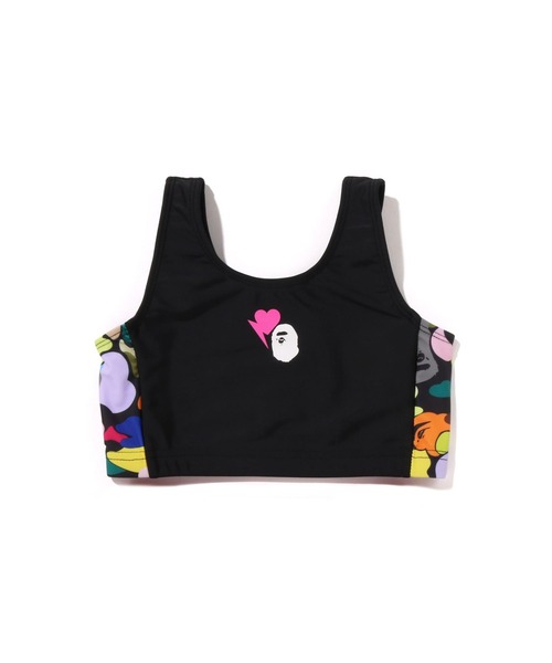 A BATHING APE 水着 MULTI CAMO SEPARATE SWIMWEAR キッズ 子供 女の子 