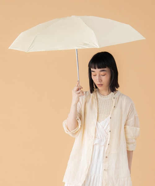 Wpc. 晴雨兼用 日傘 長傘 日傘 完全遮光 uvカット 折りたたみ傘 形状