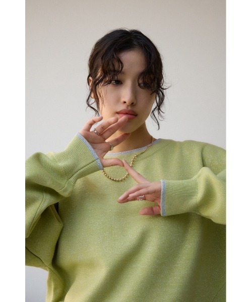 AZUL BY MOUSSY（アズールバイマウジー） ニット セーター スウェット