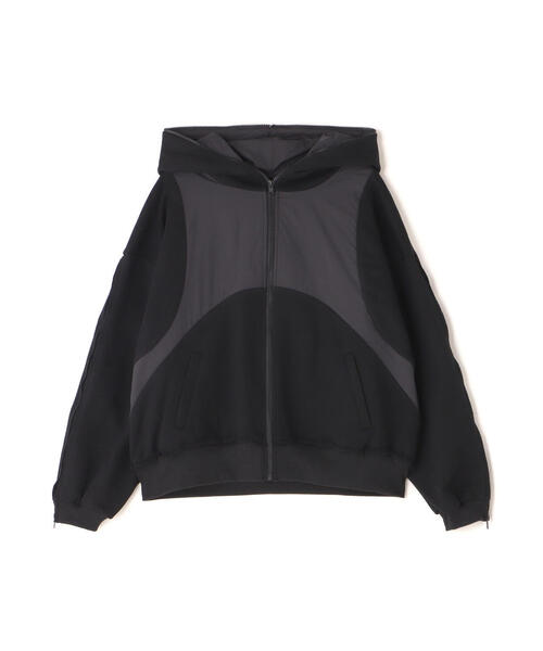 パーカー WHITELAND/ホワイトランド/SWITCH ZIP HOODIE レディース メンズ
