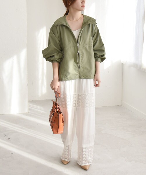 quaranciel ブルゾン アウター quaranciel:「洗濯機可能」ライト