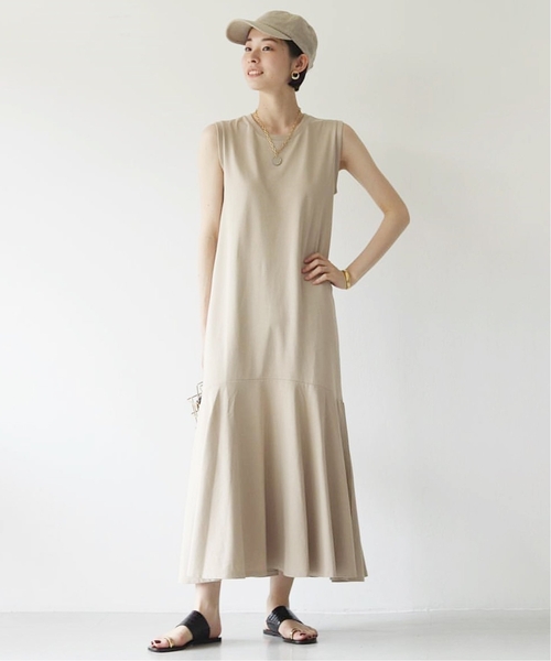 美品☆Plage プラージュ ティアードノースリーブ ワンピース☆ブラック☆36 ティアードノースリーブワンピース3（ワンピース）｜Plage