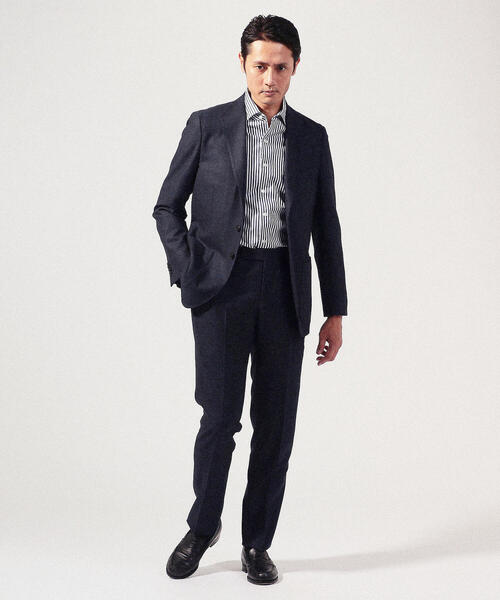 TOMORROWLAND（トゥモローランド） テーラードジャケット 46 ブルー系