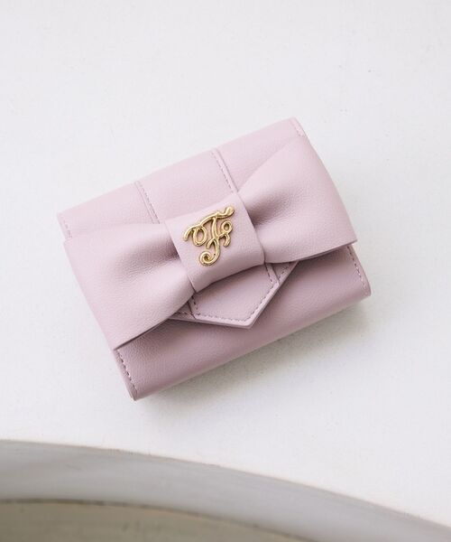 Maison de FLEUR/メゾンドフルール 財布 リボン EC限定 Amazon | [メゾン ド フルール] 財布 EC限定リボンビジュー