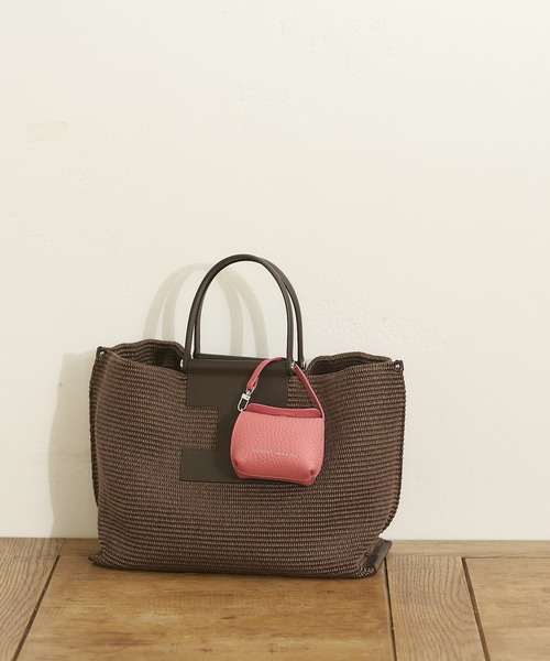 IACUCCI トートバッグ ソルベット L PAGLIA/RUGA レディース