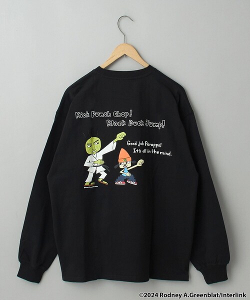 ヤンチェオンテンバール 限定ロングスリーブTシャツ coen tシャツ PaRappa the Rapper（パラッパラッパー）×coen