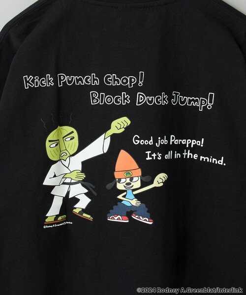 coen（コーエン） tシャツ PaRappa the Rapper（パラッパラッパー パラッパ・ラッパー ロングスリーブTシャツ