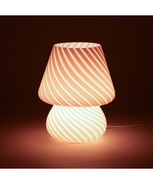 Francfranc（フランフラン） 照明 マッシュルームランプ ピンク