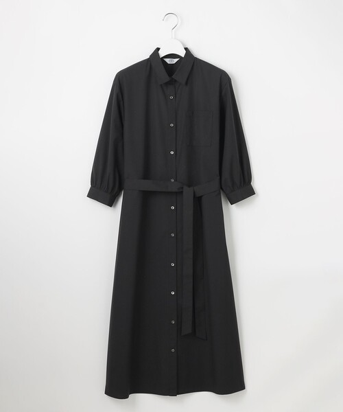 ⭐︎新品⭐︎タグ付き⭐︎J.PRESS ロングワンピース J.PRESS（J.プレス） シャツワンピース 「洗える・接触冷感・UVケア