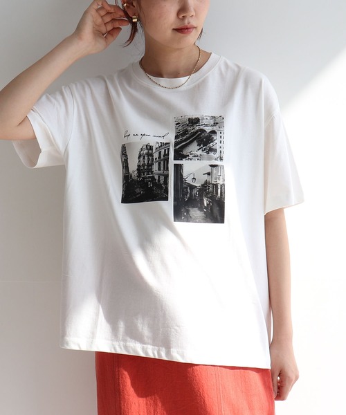 anyfee tシャツ 半袖 「anyfee/プラスサイズ」ロゴプリント半袖Tシャツ