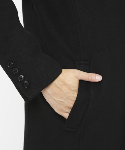 「VANQUISH」 チェスターコート L ベージュ メンズ_画像6