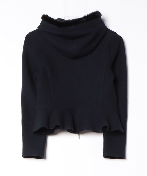 「TOCCA」 ジップアップブルゾン X-SMALL ブラック レディース_画像2