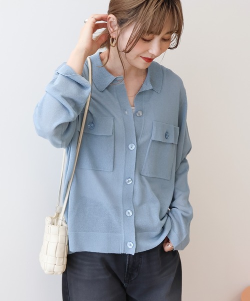 カーディガン 襟付ベア+シアーカーディガンセット レディース 襟付ベア+シアーカーディガンセット | Chico(チコ)レディース