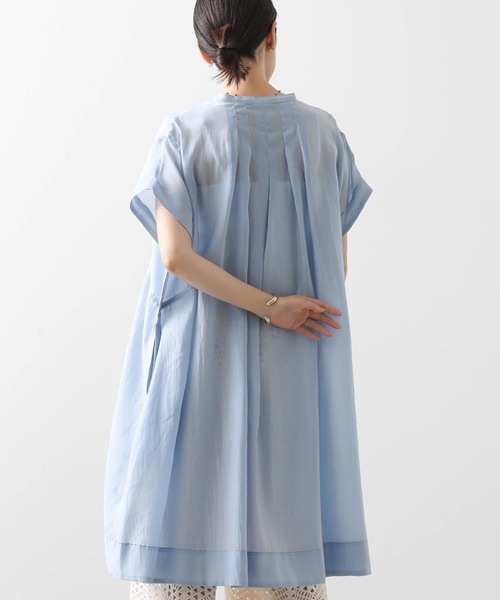 【セール/20%OFF】ACUTA アクータ テンセルモダールブロードカラーレス半袖シャツ 10093822 レディース【SALE】【返品・交換不可】 セール/20%OFF】ACUTA アクータ テンセルモダールブロードカラー