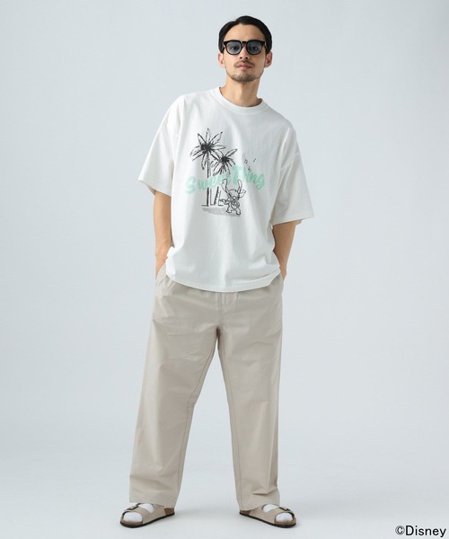 Disney tシャツ Disney/スティッチデザインTシャツ メンズ