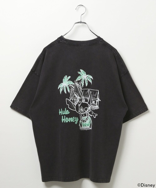 Disney（ディズニー） tシャツ Disney/スティッチデザインTシャツ